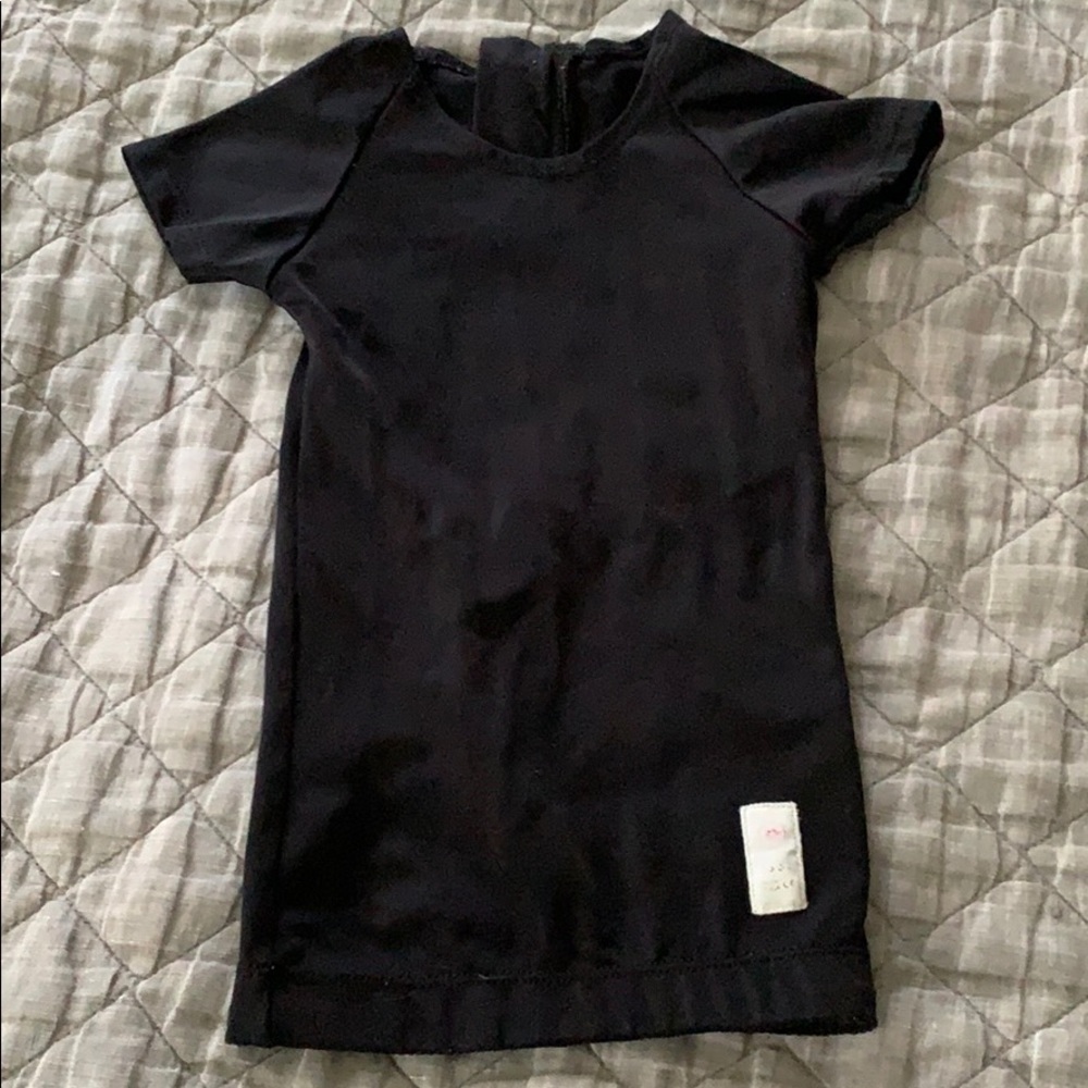 Black sensory compression top